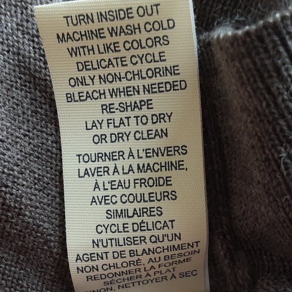 Joseph Abboud Men's Tan Merino Wool Vest | XXL - Picture 13 of 13